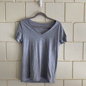 Classic Grey V-neck